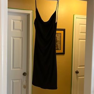 21 Saints black Bodycon open back dress